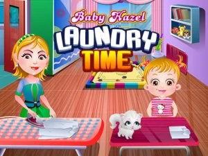 Explore the World of Laundry with Baby Hazel