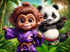 Learn Kung Fu with Adorable Animal Characters: A Kids-Friendly, Bloodless Clicker Game