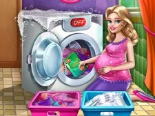 Help a Pregnant Mommy with Laundry Chores: A Fun and Educational Game