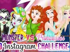 The Instagram Battle: Monster Extreme Ghouls vs Disney Princesses - A Social Media Showdown