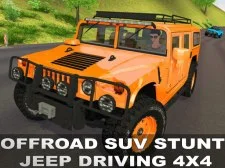 Experience Thrilling Offroad SUV Stunt Jeep Driving in 2019 - An Addictive Html5 Game