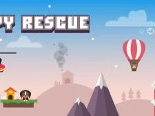 Experience the Thrill of Rescuing Adorable Puppies in Box2d Cognitive Helicopter