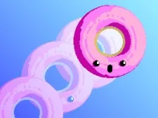 Master the Challenge: Rolling Donut - A Captivating 1-Player Endless Runner Game