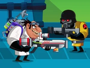 Action-Packed Scientist Runner: Defy, Escape, and Fight