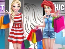 Shopping Mall Adventure with Princesses: A Fun and