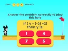 Master Math with MathPup Golf 4 Algebra: An Innovative blend of Golf, Algebra, and Fun!